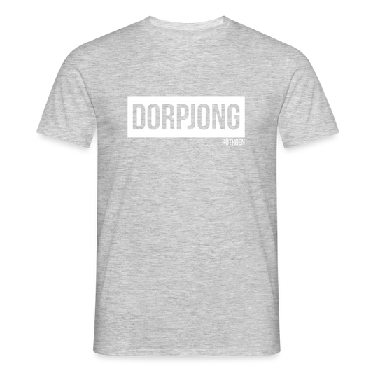 T-Shirt | Dorpjong Röthgen Klassik | Manns-Lüü - Grau meliert
