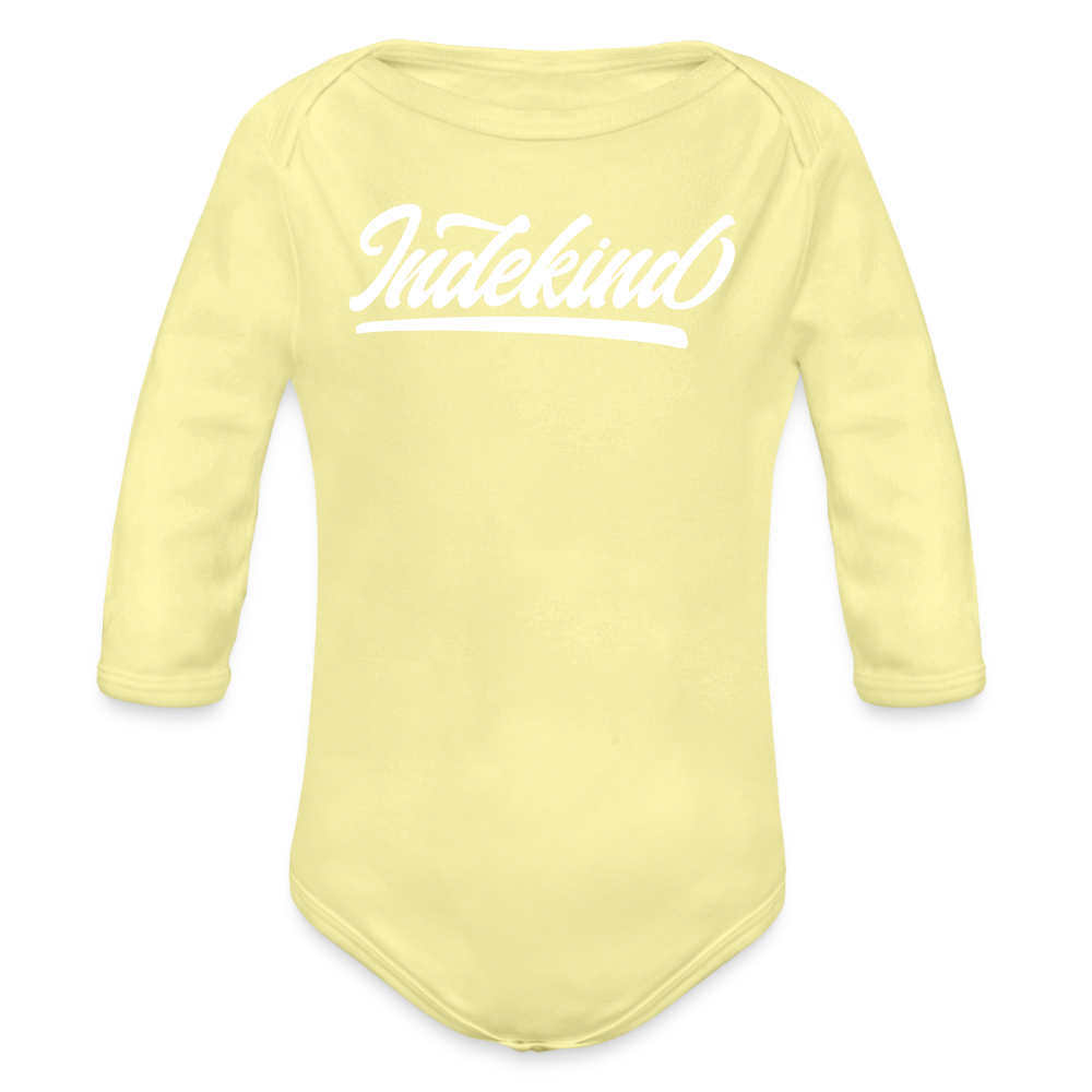 Baby-Body | Indekind Klassik | lang Ärm | kleen - Hellgelb