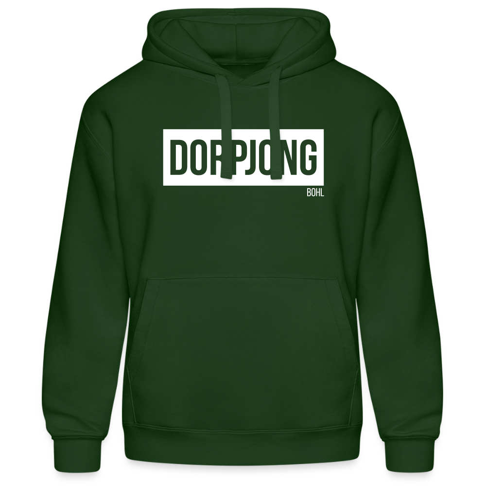 Hoodie | Dorpjong Bohl Premium | Manns-Lüü - Flaschengrün