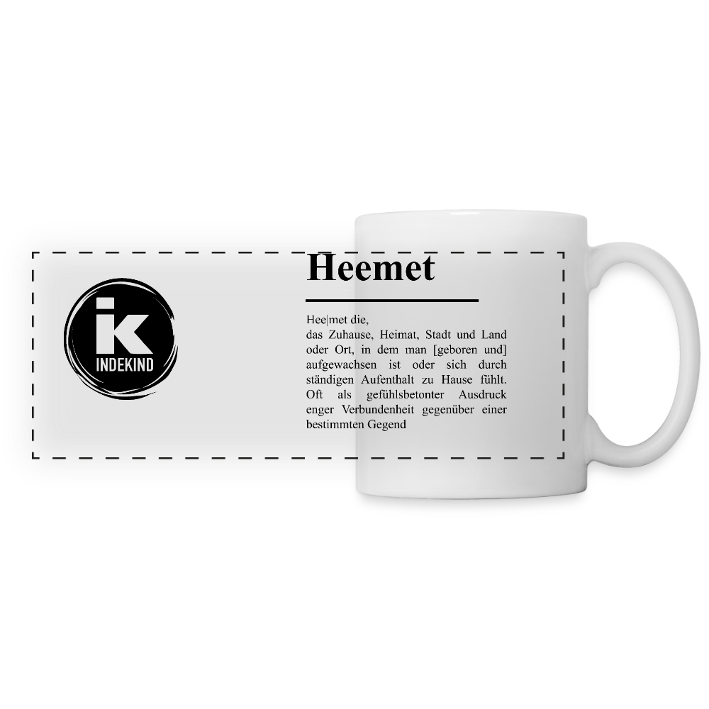 Tasse | Eischwiele Platt | Heemet - Weiß