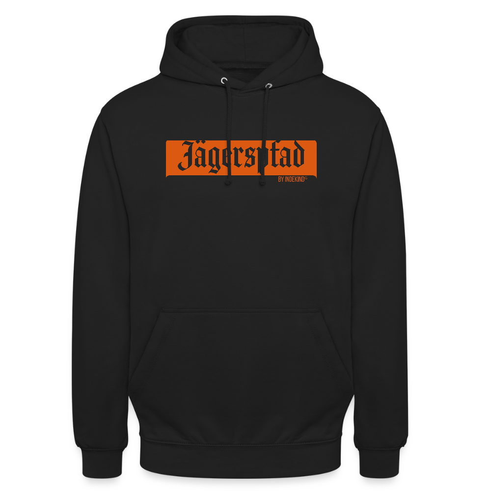 Hoodie | Jägerspfad | Fü allemoole - Schwarz