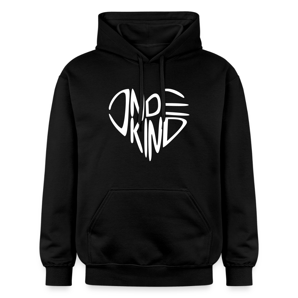 Hoodie | Indekind Premium | Herz-Logo | Mädsche - Schwarz