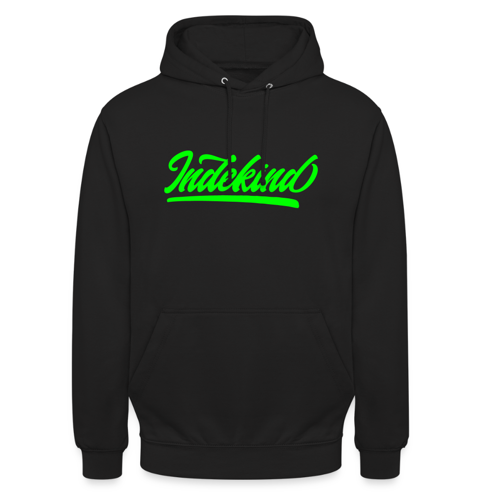 Hoodie | Indekind Neon Jröng Klassik | Fü allemoole - Schwarz