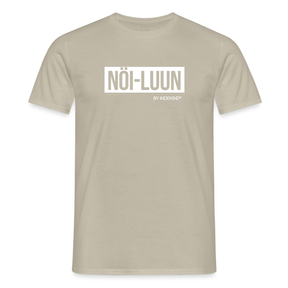 T-Shirt | Nöi-Luun Klassik | Manns-Lüü - Sandbeige