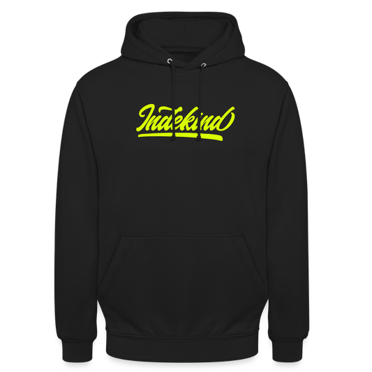 Hoodie | Indekind Neon Jael Klassik | Fü allemoole - Schwarz