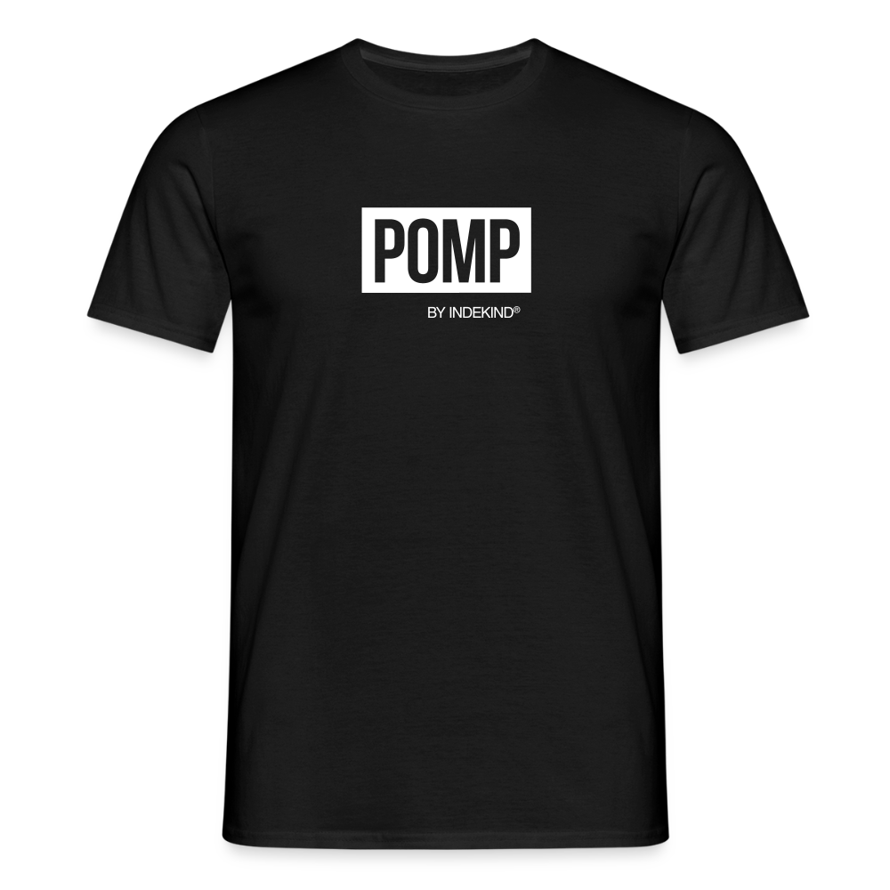 T-Shirt | Pomp Klassik | Manns-Lüü - Schwarz