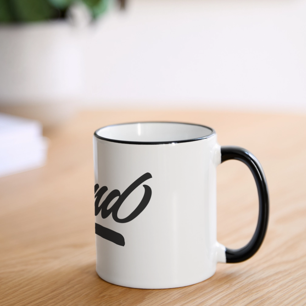 Tasse | Indekind Klassik - Weiß/Schwarz