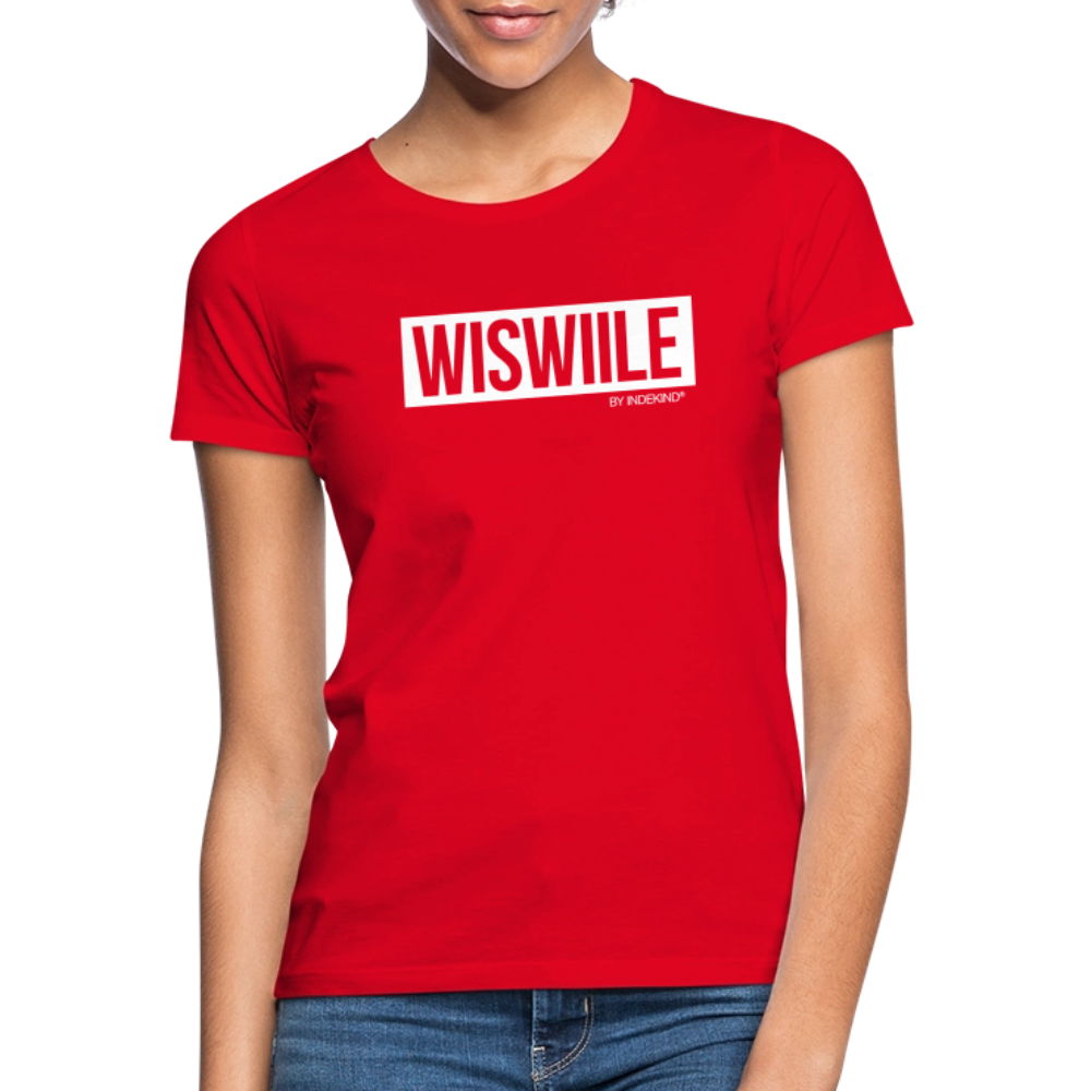 T-Shirt | Wiswiile Klassik | Mädsche - Rot