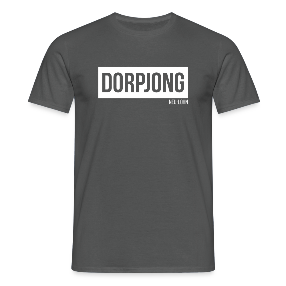 T-Shirt | Dorpjong Neu-Lohn Klassik | Manns-Lüü - Anthrazit