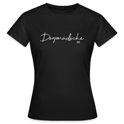 T-Shirt | Dorpmädsche Aue Klassik | Mädsche - Schwarz