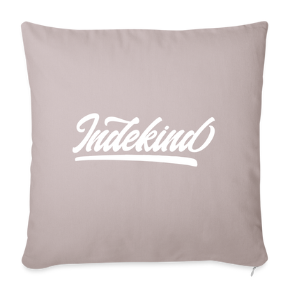 Sofakissen mit Füllung | Indekind Klassik | 44 x 44 cm - helles Taupe