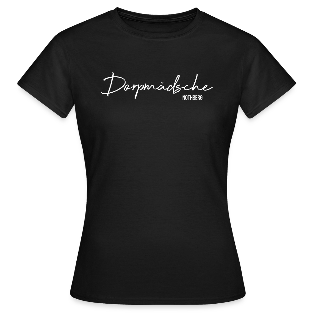 T-Shirt | Dorpmädsche Nothberg Klassik | Mädsche - Schwarz