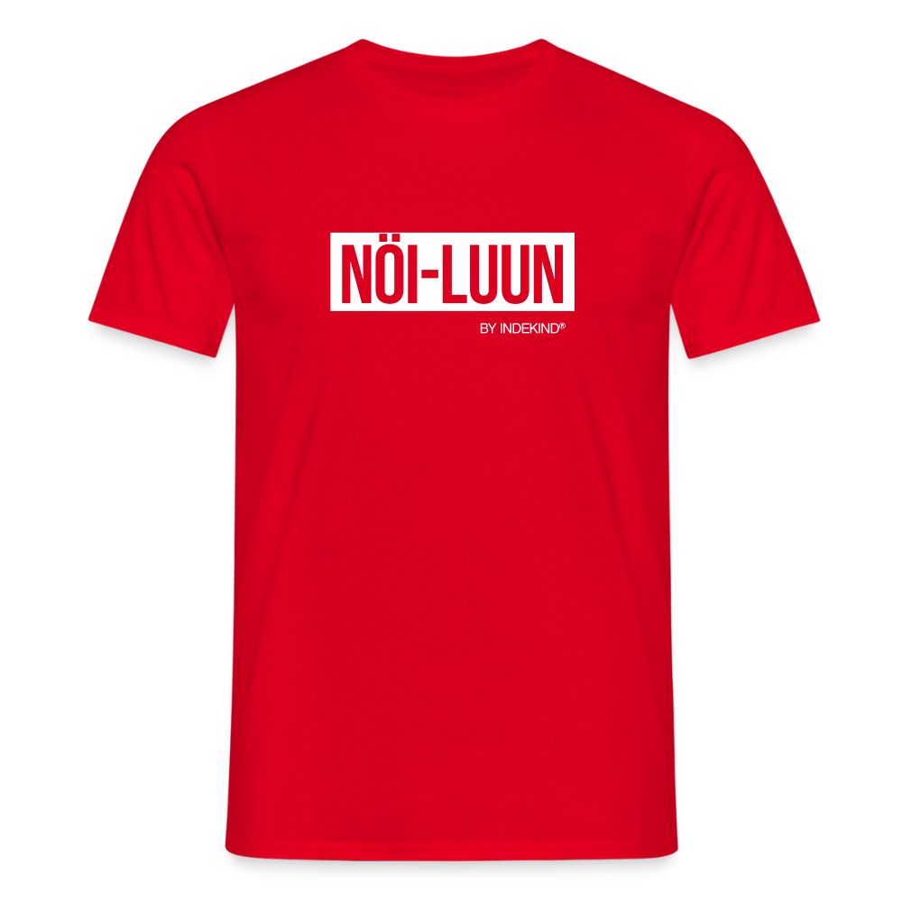 T-Shirt | Nöi-Luun Klassik | Manns-Lüü - Rot