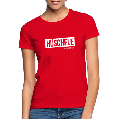 T-Shirt | Hüschele Klassik | Mädsche - Rot