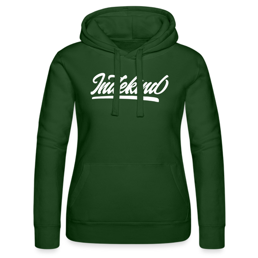 Hoodie | Indekind Premium | Mädsche - Flaschengrün