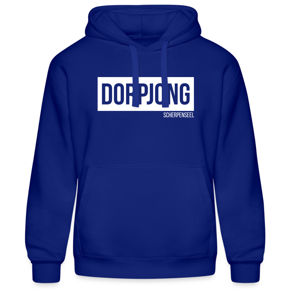Hoodie | Dorpjong Scherpenseel Premium | Manns-Lüü - Royalblau