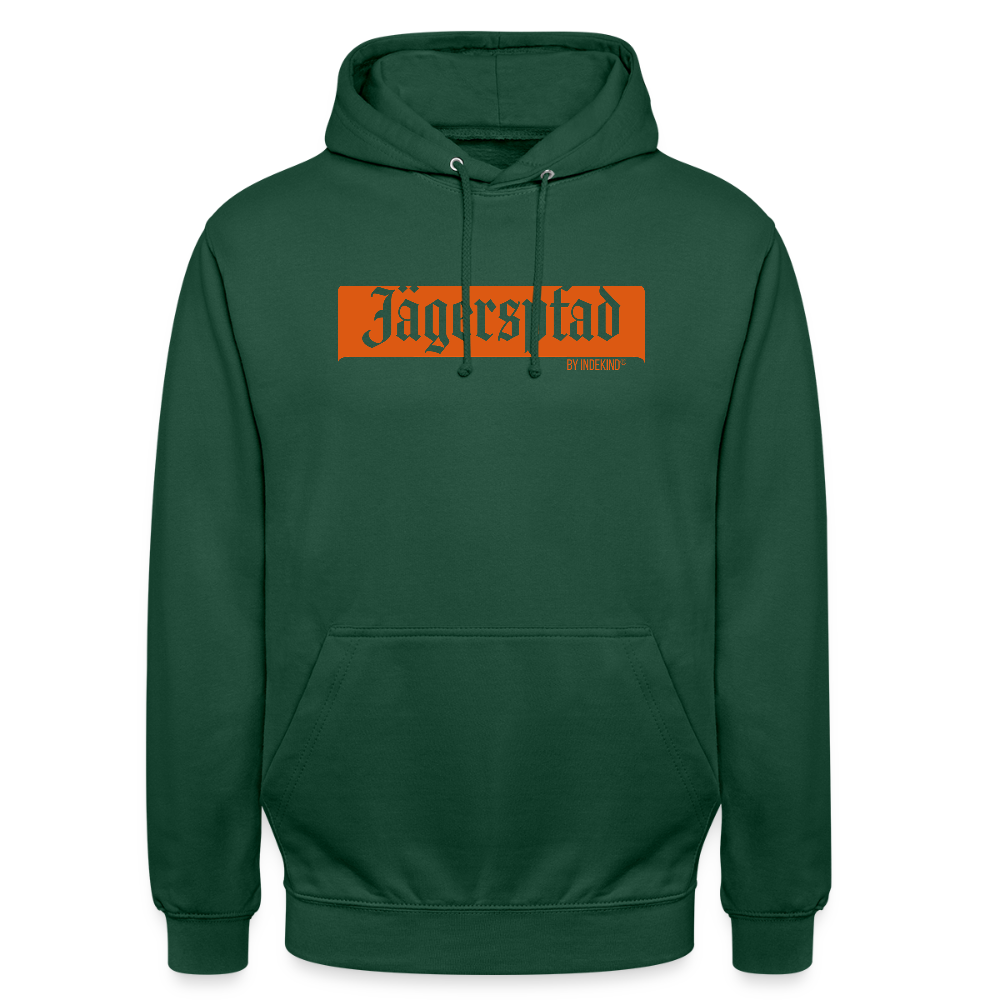 Hoodie | Jägerspfad | Fü allemoole - Flaschengrün