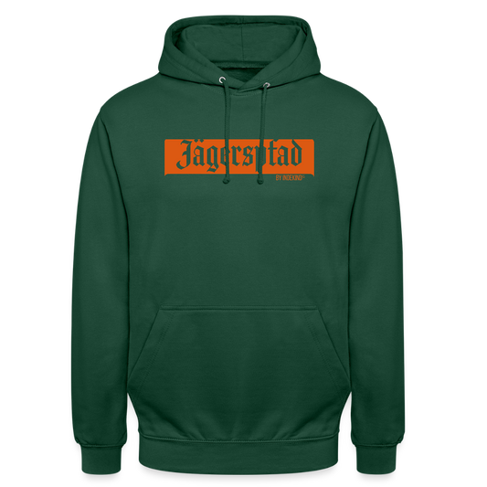 Hoodie | Jägerspfad | Fü allemoole - Flaschengrün