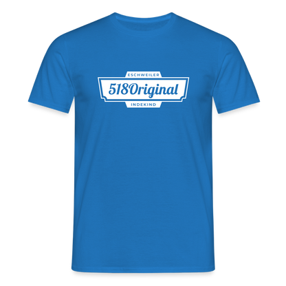 T-Shirt | 518Original | Manns-Lüü - Royalblau