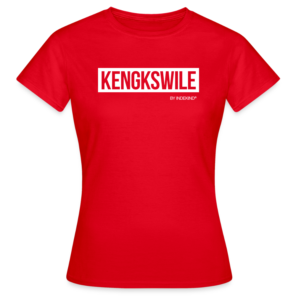 T-Shirt | Kengkswile Klassik | Mädsche - Rot