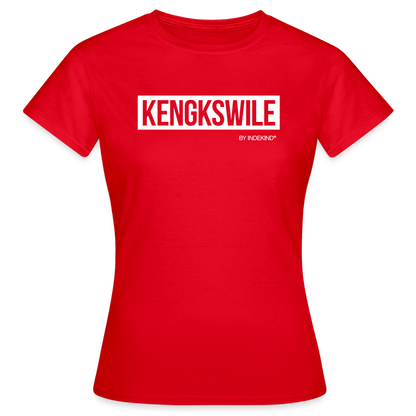 T-Shirt | Kengkswile Klassik | Mädsche - Rot