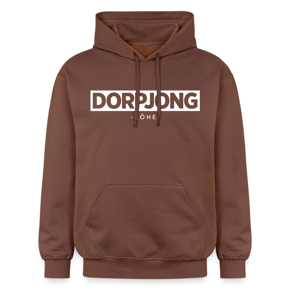 Hoodie | Dorpjong Röhe Premium | Manns-Lüü - Kakao