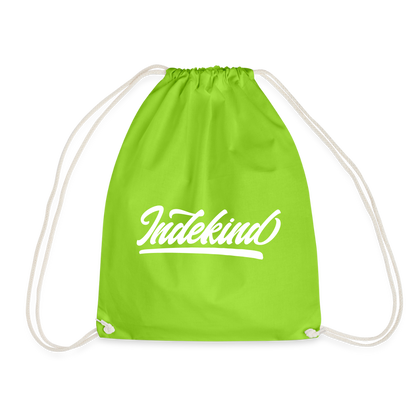 Turnbeutel | Indekind Klassik - Neongrün