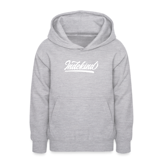Hoodie | Indekind Klassik | Kenk - Hellgrau meliert