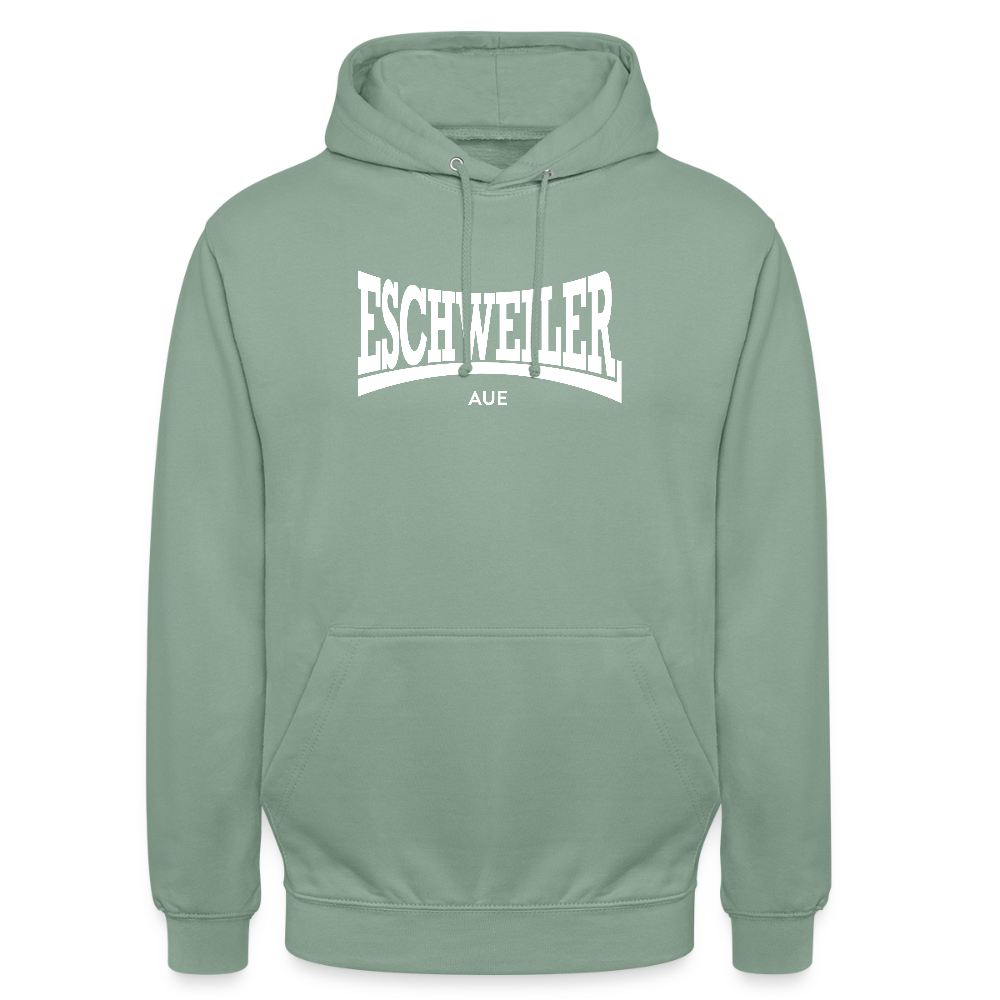 Statement-Hoodie | Aue | Fü allemoole - Graugrün