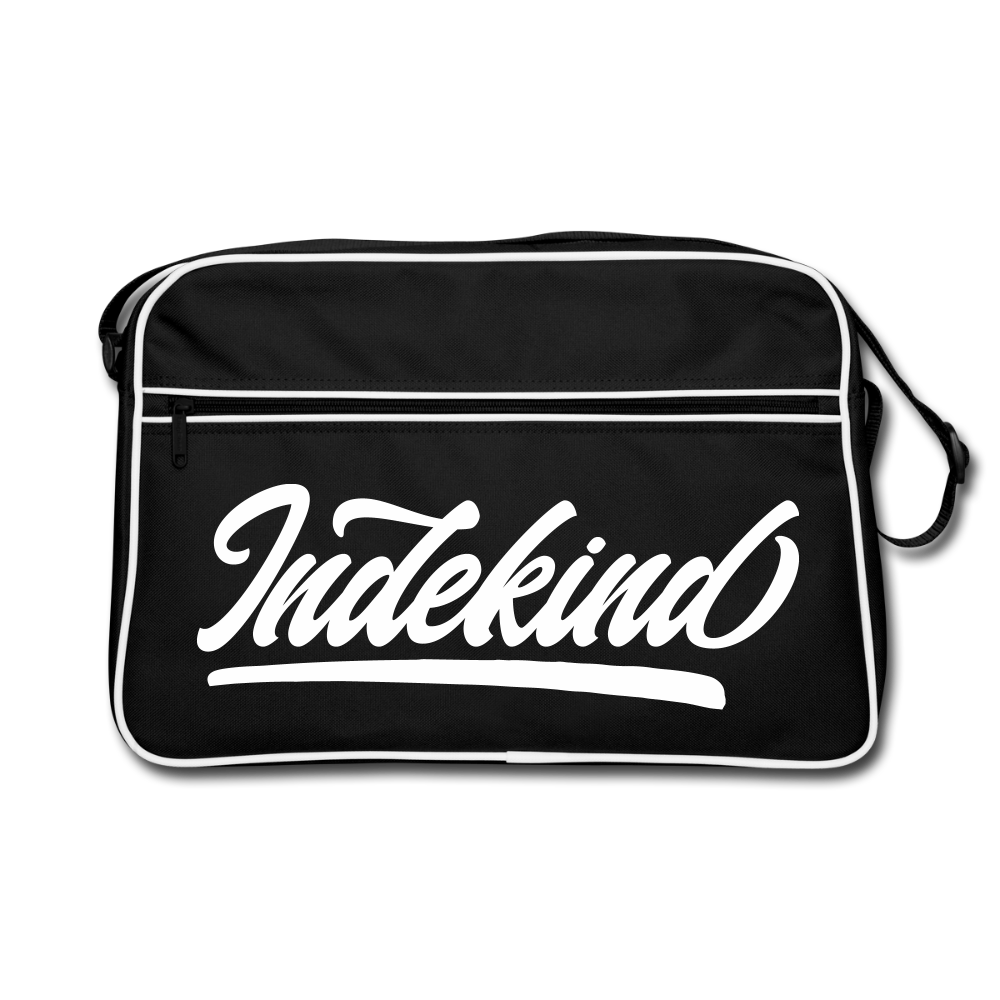Retro Tasche | Indekind Klassik - Schwarz/Weiß
