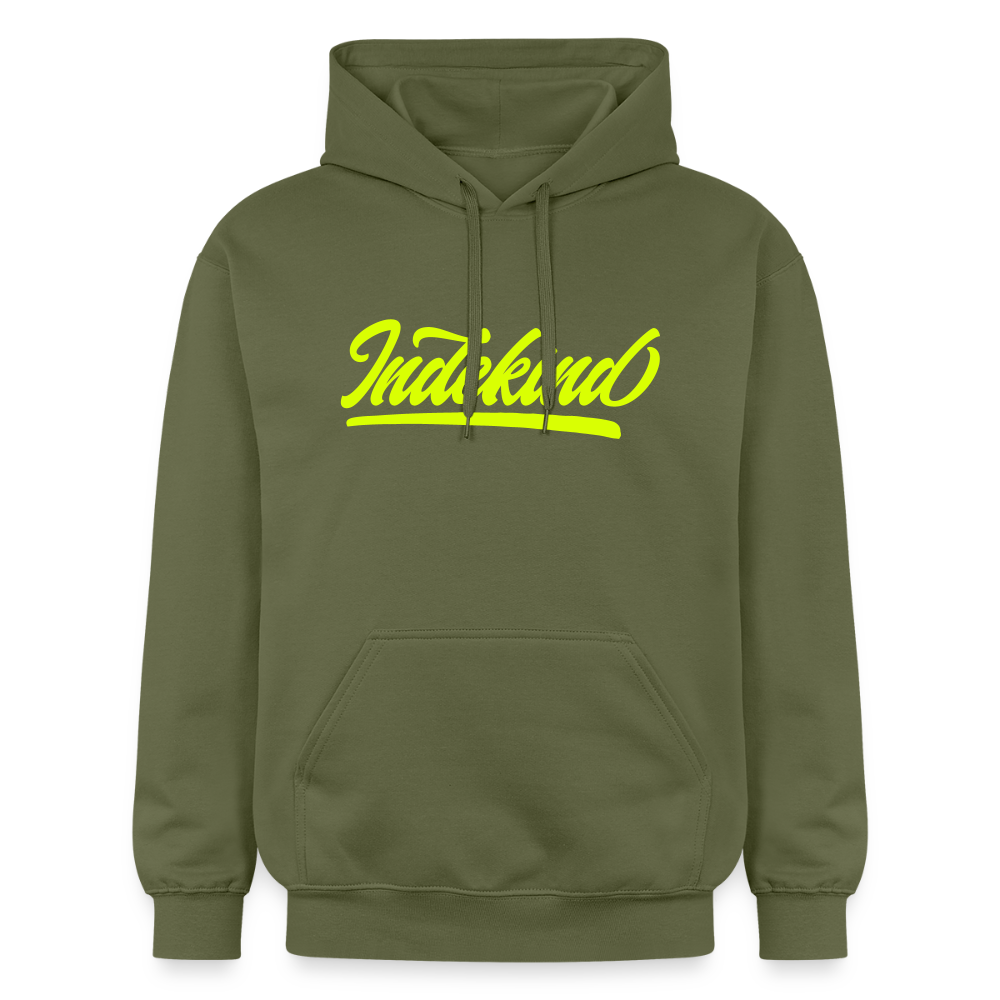 Hoodie | 5180 Skyline | Neon Jael | Fü allemoole - Militärgrün
