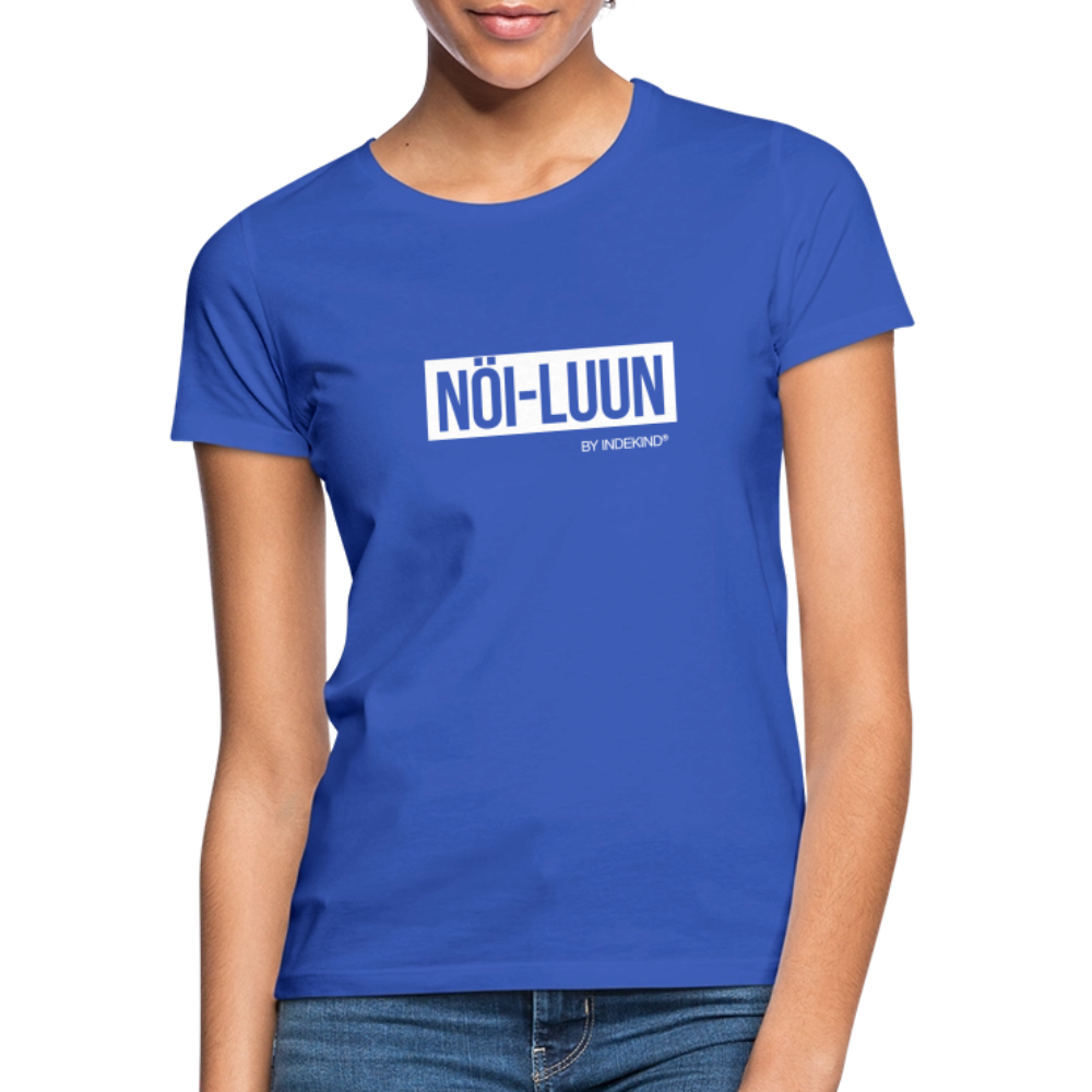 T-Shirt | Nöi-Luun Klassik | Mädsche - Royalblau