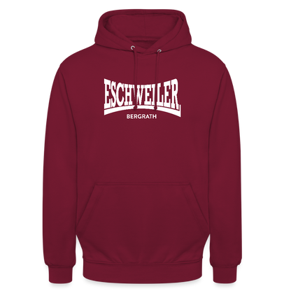 Statement Hoodie | Bergrath | Fü allemoole - Bordeaux