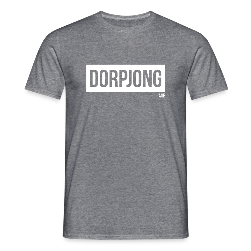T-Shirt | Dorpjong Aue Klassik | Manns-Lüü - Graphit meliert