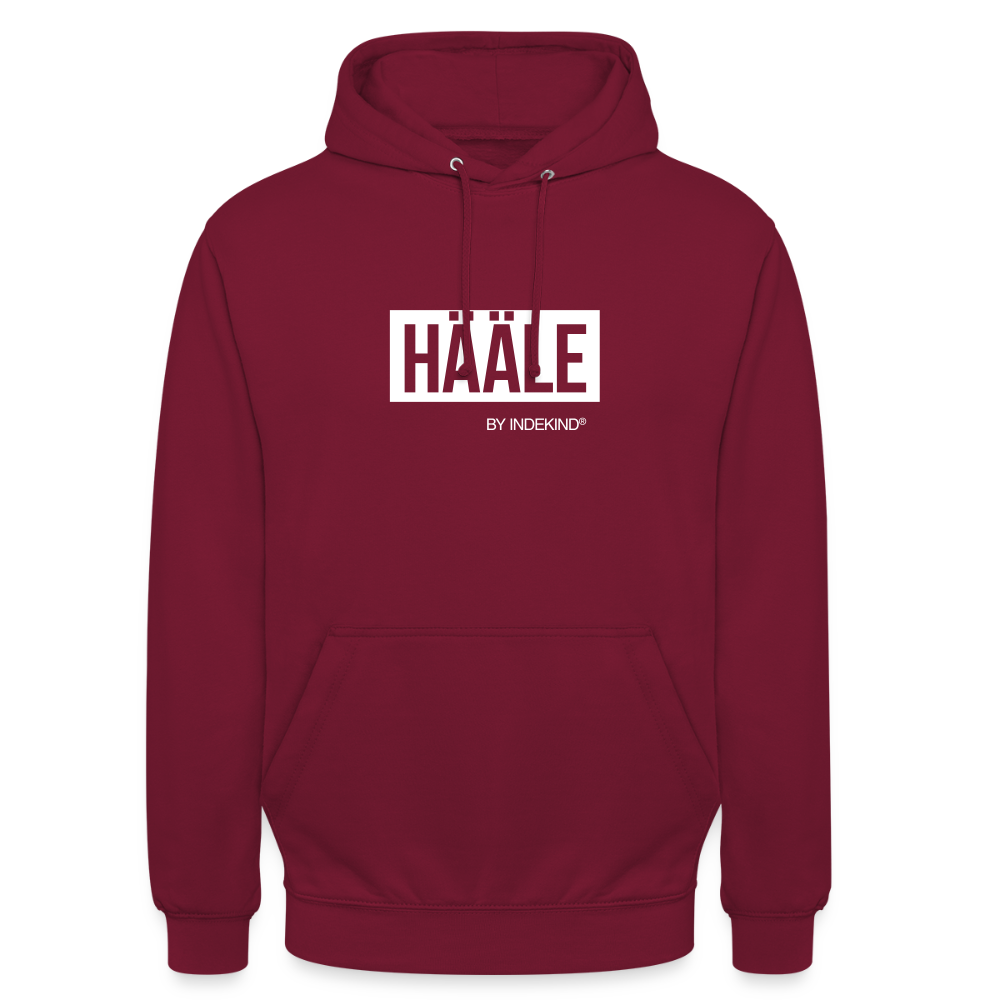 Hoodie | Hääle Klassik | Fü allemoole - Bordeaux