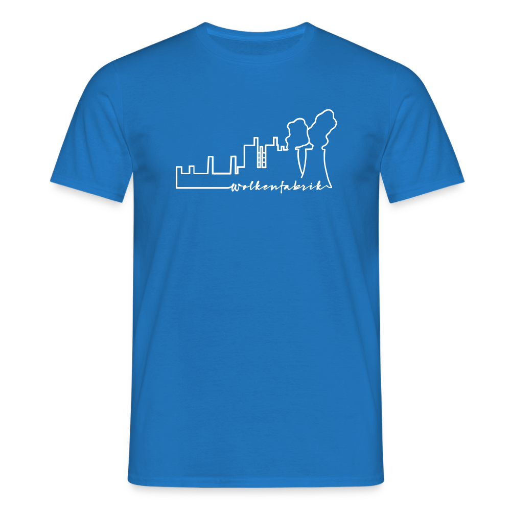 T-Shirt | Wolkenfabrik | Manns-Lüü - Royalblau