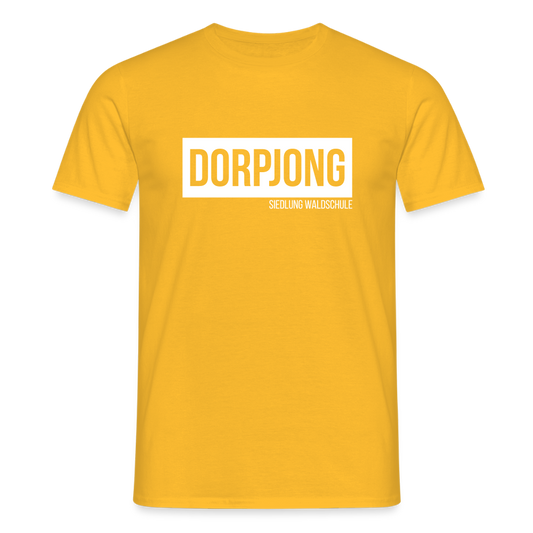 T-Shirt | Dorpjong Siedlung Waldschule Klassik | Manns-Lüü - Gelb