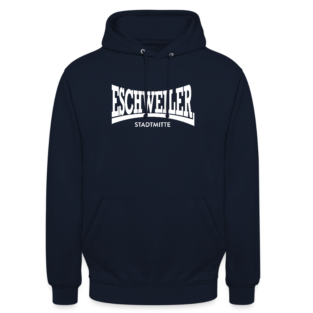 Statement-Hoodie | Stadtmitte | Fü allemoole - Navy