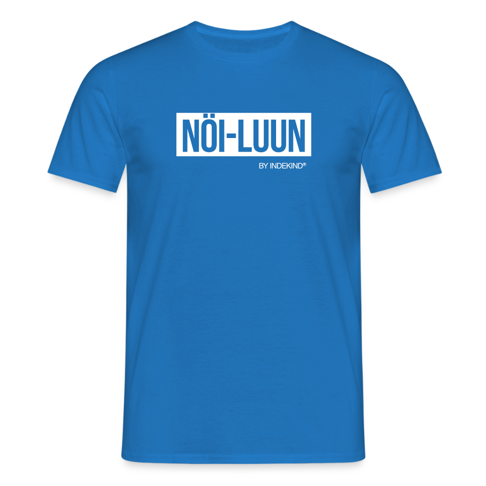 T-Shirt | Nöi-Luun Klassik | Manns-Lüü - Royalblau