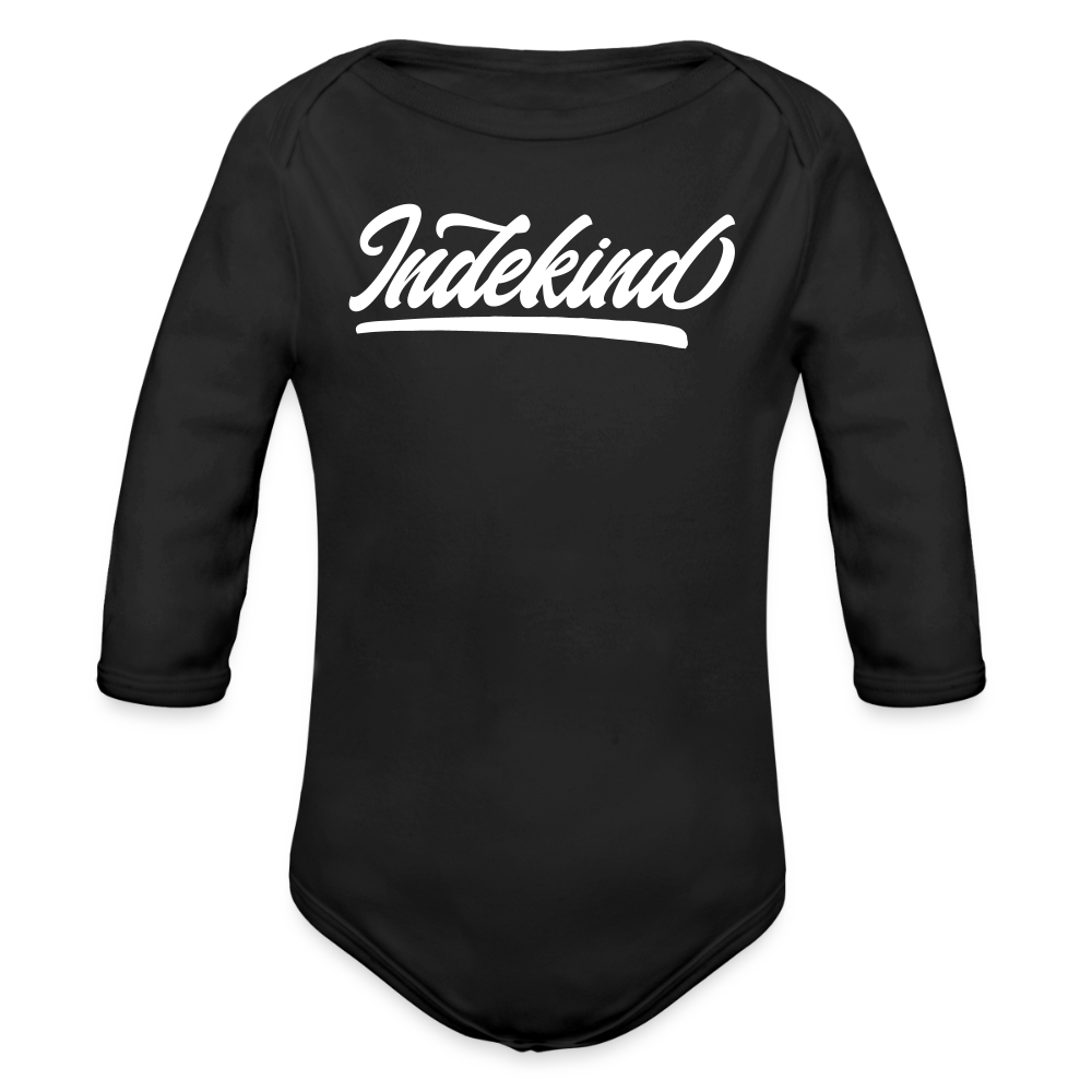 Baby-Body | Indekind Klassik | lang Ärm | kleen - Schwarz