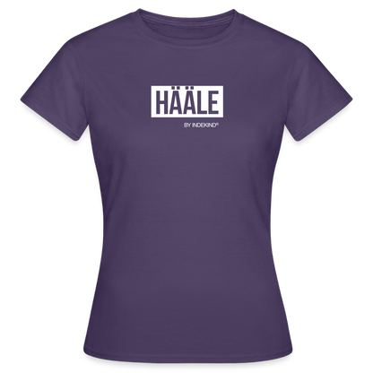 T-Shirt | Hääle Klassik | Mädsche - Dunkellila