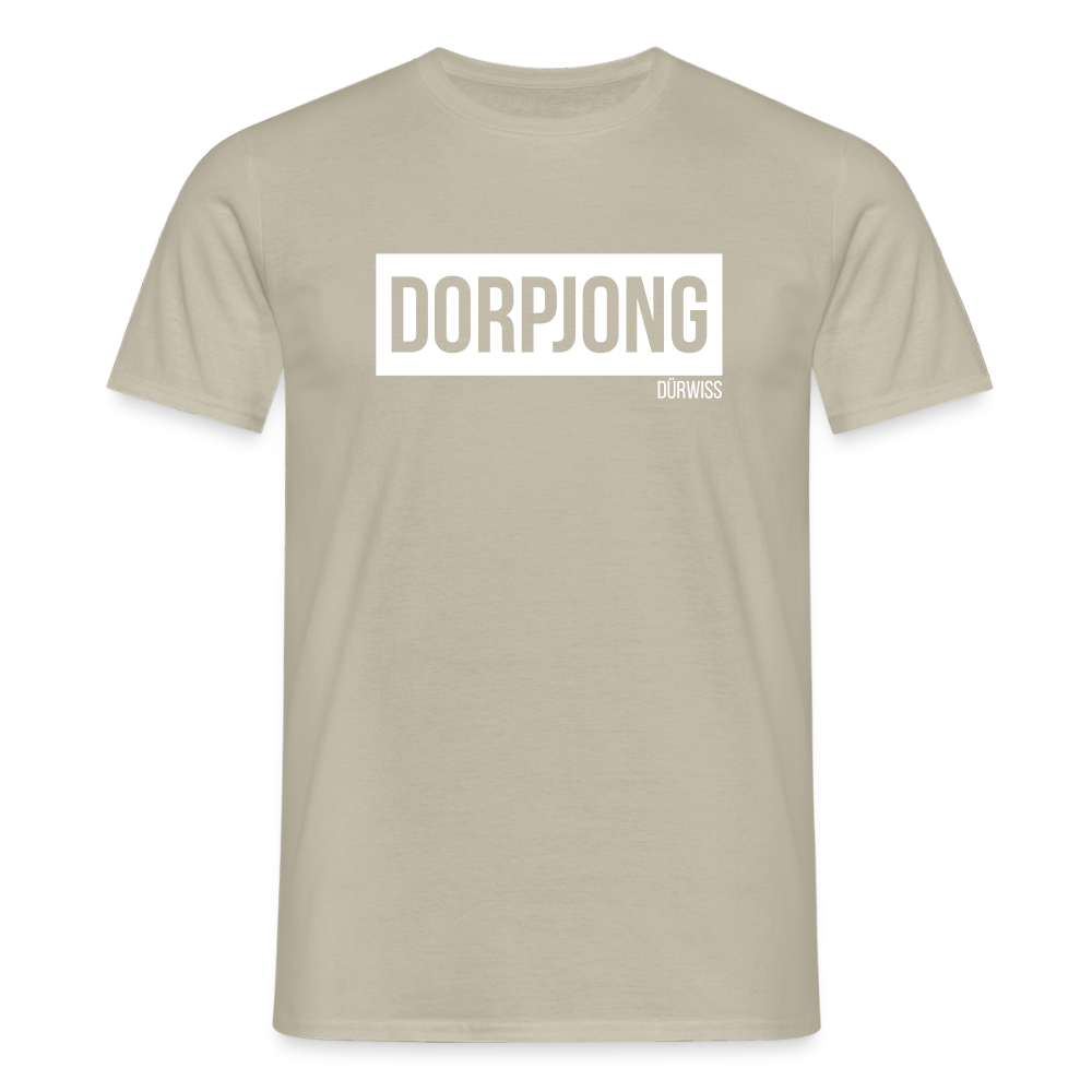 T-Shirt | Dorpjong Dürwiss Klassik | Manns-Lüü - Sandbeige