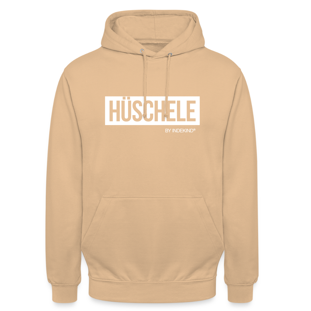 Hoodie | Hüschele Klassik | Fü allemoole - Pfirsich