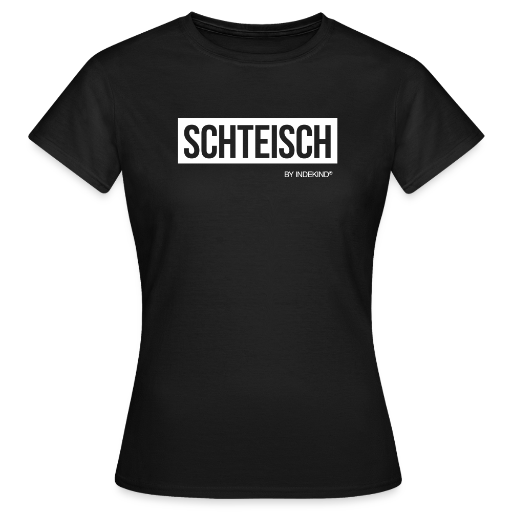 T-Shirt | Schteisch Klassik | Mädsche - Schwarz