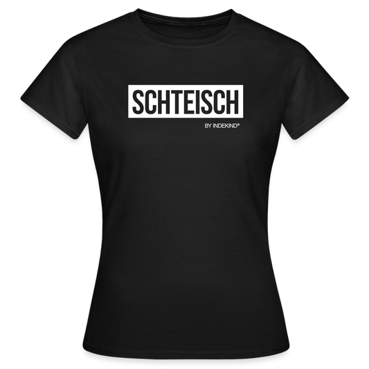 T-Shirt | Schteisch Klassik | Mädsche - Schwarz