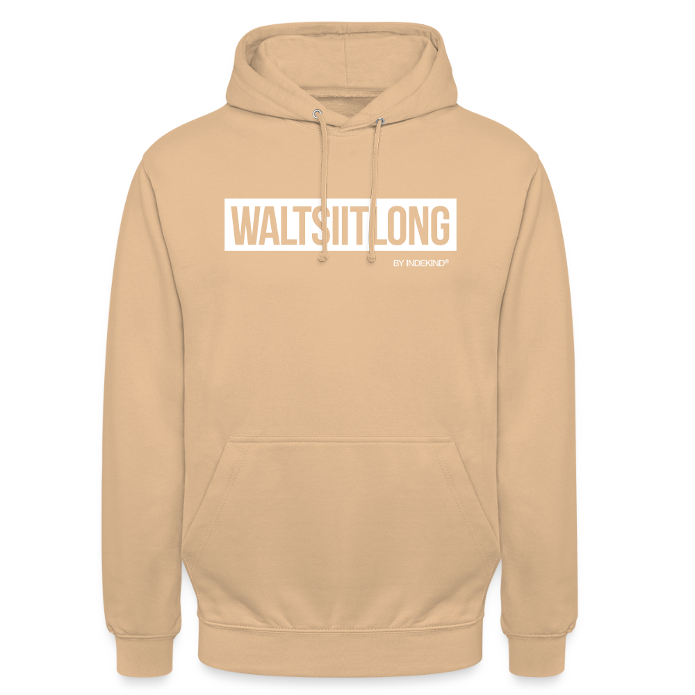 Hoodie | Waltsiitlong Klassik | Fü allemoole - Pfirsich