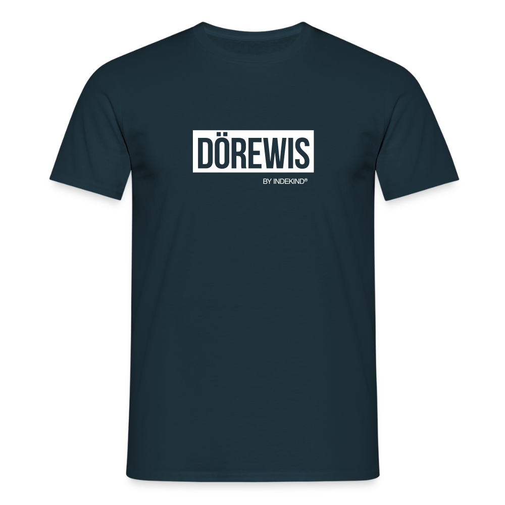 T-Shirt | Dörewis Klassik | Manns-Lüü - Navy