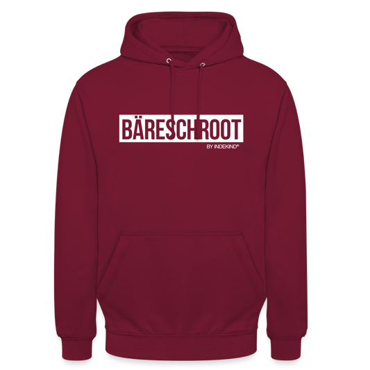 Hoodie | Bäreschroth Klassik | Fü allemoole - Bordeaux