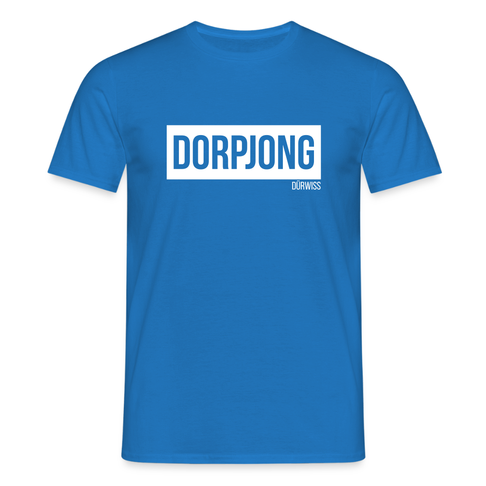 T-Shirt | Dorpjong Dürwiss Klassik | Manns-Lüü - Royalblau