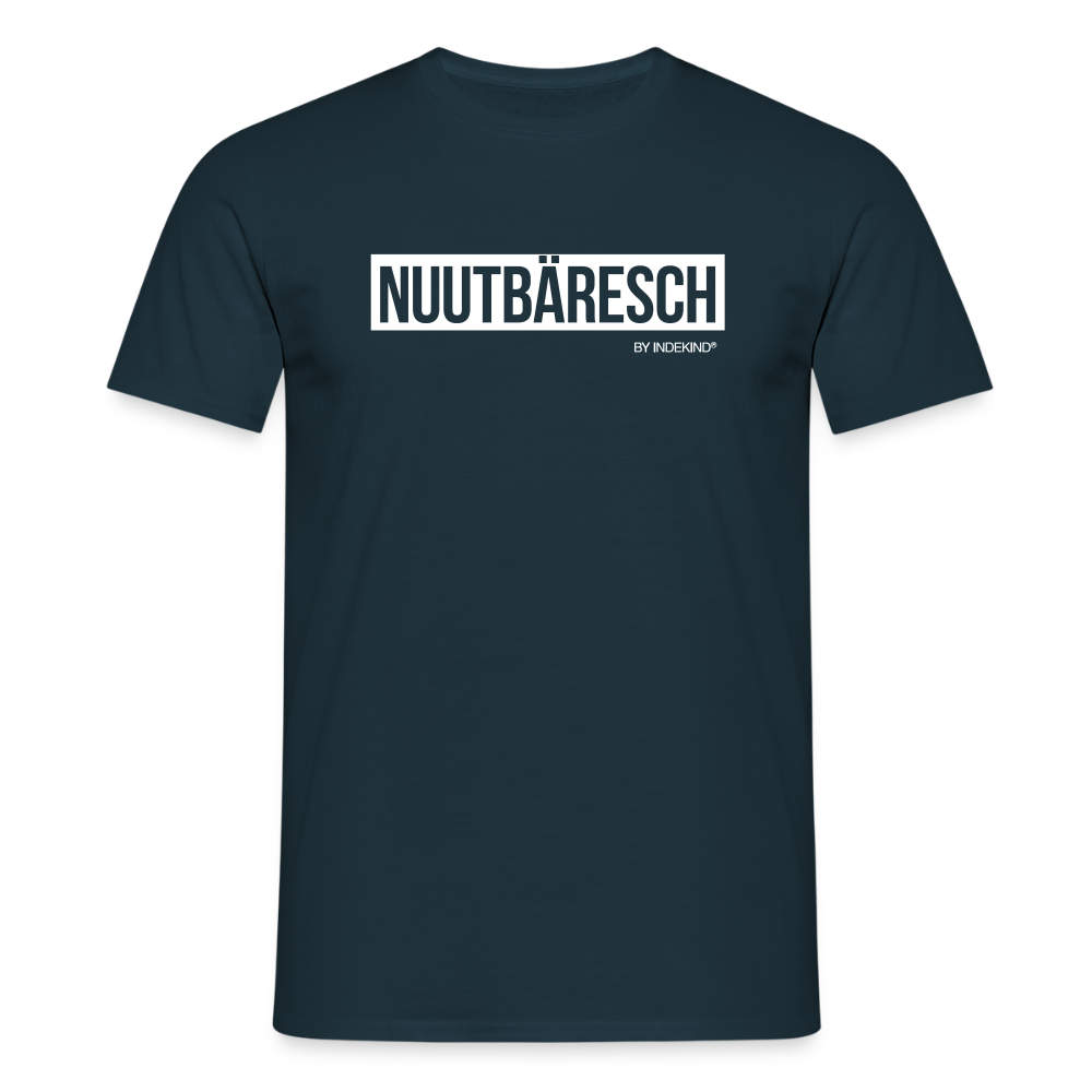 T-Shirt | Nuutbäresch Klassik | Manns-Lüü - Navy
